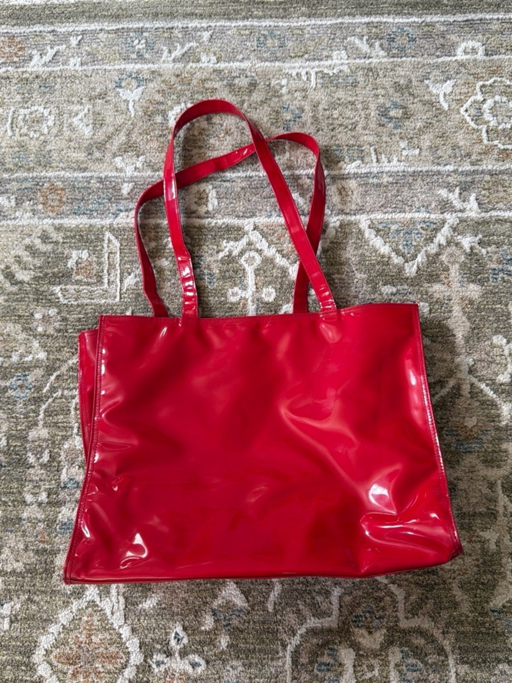 Y2K Cherry Red Tote Bag - Women